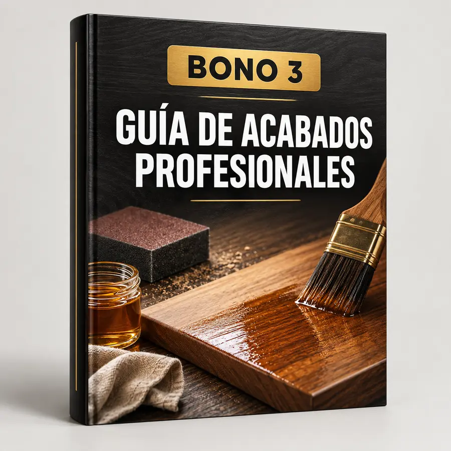 Mockup de la Guía de acabados profesionales
